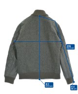 BEDWIN &THE HEARTBREAKERS（ベドウィンアンドザハートブレイカーズ）スタジャン グレー サイズ:3(L位) メンズ/2200628912022