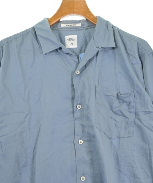 BEDWIN &THE HEARTBREAKERS（ベドウィンアンドザハートブレイカーズ）カジュアルシャツ 青 サイズ:3(L位) メンズ/2200631304173