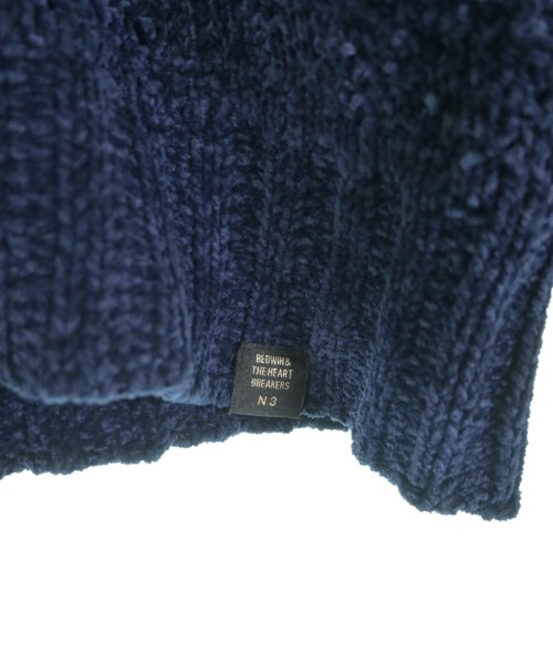 BEDWIN &THE HEARTBREAKERS（ベドウィンアンドザハートブレイカーズ）ニット・セーター 紺 サイズ:-(M位) メンズ/2200633008192