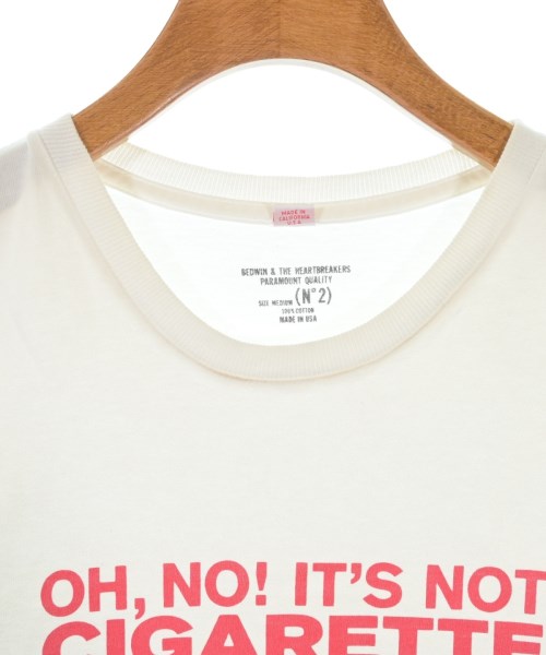 BEDWIN &THE HEARTBREAKERS（ベドウィンアンドザハートブレイカーズ）Tシャツ・カットソー 白 サイズ:38(S位) メンズ/2200611985019