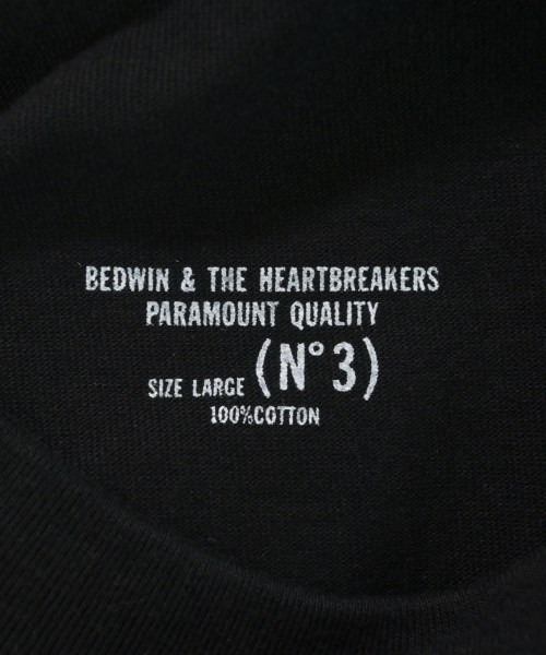 BEDWIN &THE HEARTBREAKERS（ベドウィンアンドザハートブレイカーズ）Tシャツ・カットソー 黒 サイズ:M メンズ/2200613906043