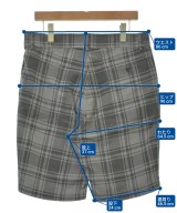 BEDWIN &THE HEARTBREAKERS（ベドウィンアンドザハートブレイカーズ）ショートパンツ グレー サイズ:3(L位) メンズ/2200617610113