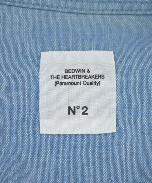 BEDWIN &THE HEARTBREAKERS（ベドウィンアンドザハートブレイカーズ）カジュアルシャツ 青 サイズ:-(L位) メンズ/2200604576118