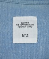 BEDWIN &THE HEARTBREAKERS（ベドウィンアンドザハートブレイカーズ）カジュアルシャツ 青 サイズ:-(L位) メンズ/2200604576118