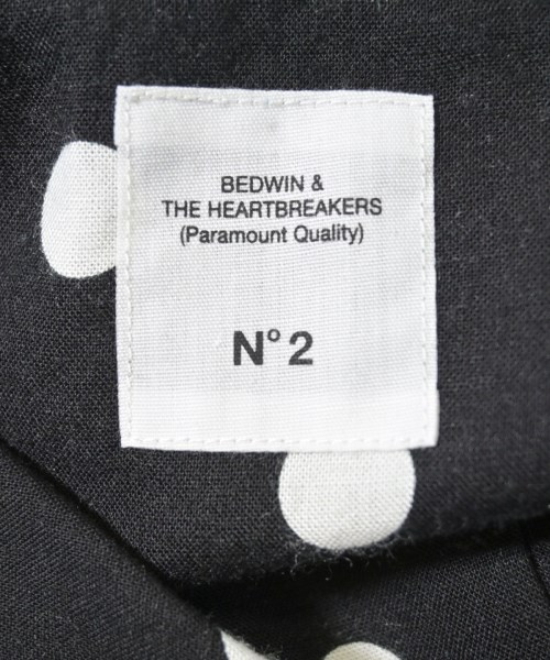 BEDWIN &THE HEARTBREAKERS（ベドウィンアンドザハートブレイカーズ）カジュアルシャツ 黒 サイズ:2(M位) メンズ/2200605506053