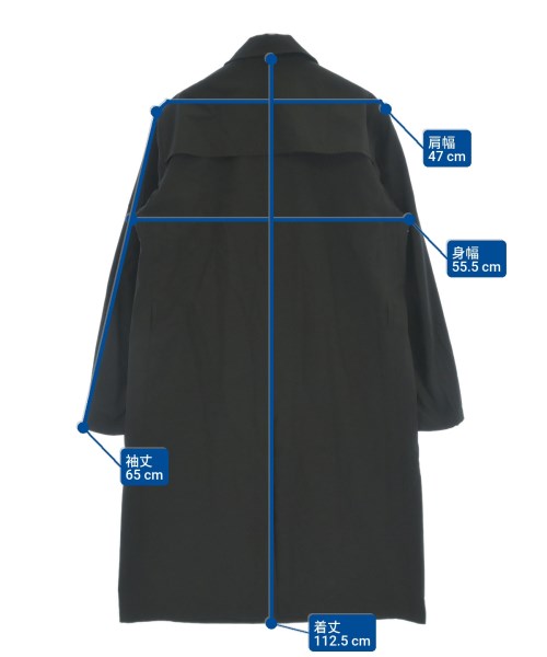 BEDWIN &THE HEARTBREAKERS（ベドウィンアンドザハートブレイカーズ）ステンカラーコート 黒 サイズ:3(L位) メンズ/2200672532030