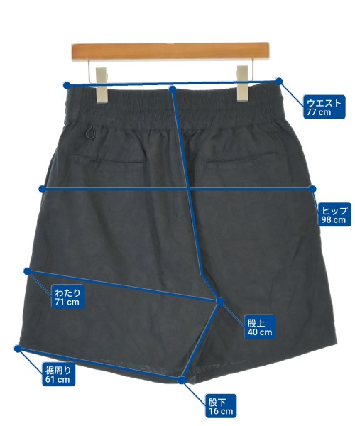 BEDWIN &THE HEARTBREAKERS（ベドウィンアンドザハートブレイカーズ）ショートパンツ 黒 サイズ:3(L位) メンズ/2200672532115