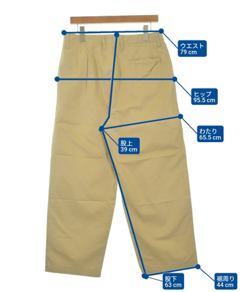 BEDWIN &THE HEARTBREAKERS（ベドウィンアンドザハートブレイカーズ）チノパン ベージュ サイズ:2(M位) メンズ/2200673377104