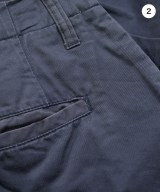 BEDWIN &THE HEARTBREAKERS（ベドウィンアンドザハートブレイカーズ）チノパン 紺 サイズ:2(M位) メンズ/2200673377111