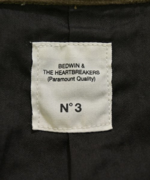 BEDWIN &THE HEARTBREAKERS（ベドウィンアンドザハートブレイカーズ）ステンカラーコート カーキ サイズ:3(L位) メンズ/2200678864036