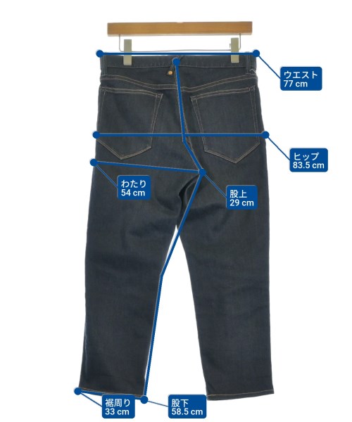 BEDWIN &THE HEARTBREAKERS（ベドウィンアンドザハートブレイカーズ）デニムパンツ 紺 サイズ:-(S位) メンズ/2200679117032