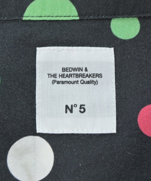 BEDWIN &THE HEARTBREAKERS（ベドウィンアンドザハートブレイカーズ）カジュアルシャツ 黒 サイズ:5(XXL位) メンズ/2200699262033