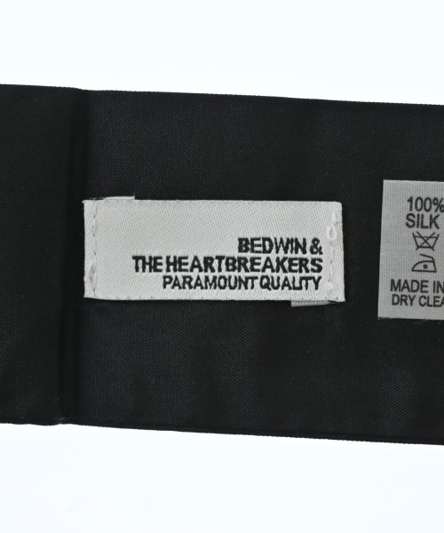 BEDWIN &THE HEARTBREAKERS（ベドウィンアンドザハートブレイカーズ）ネクタイ 黒 サイズ:- メンズ/2200699450171