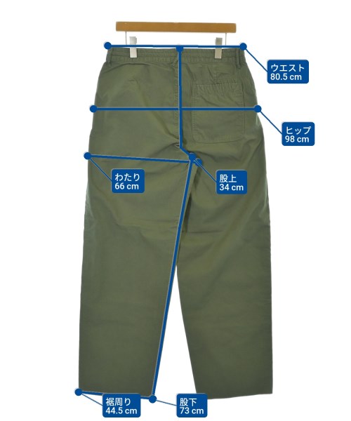 BEDWIN &THE HEARTBREAKERS（ベドウィンアンドザハートブレイカーズ）チノパン カーキ サイズ:3(L位) メンズ/2200655760061