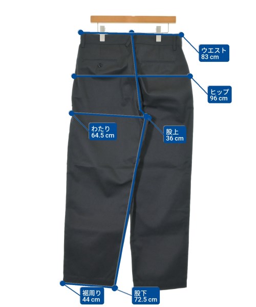 BEDWIN &THE HEARTBREAKERS（ベドウィンアンドザハートブレイカーズ）チノパン 黒 サイズ:3(L位) メンズ/2200655760085