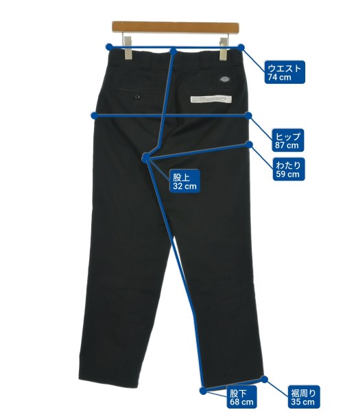 BEDWIN &THE HEARTBREAKERS（ベドウィンアンドザハートブレイカーズ）チノパン 黒 サイズ:1(S位) メンズ/2200628274205