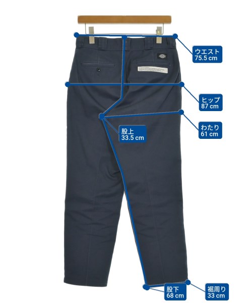 BEDWIN &THE HEARTBREAKERS（ベドウィンアンドザハートブレイカーズ）チノパン 紺 サイズ:1(S位) メンズ/2200628274229