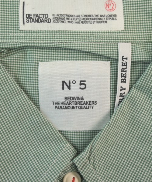 BEDWIN &THE HEARTBREAKERS（ベドウィンアンドザハートブレイカーズ）カジュアルシャツ 緑 サイズ:-(L位) メンズ/2200654393383