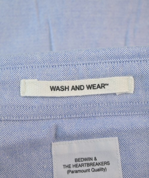 BEDWIN &THE HEARTBREAKERS（ベドウィンアンドザハートブレイカーズ）カジュアルシャツ 青 サイズ:3(L位) メンズ/2200654393451