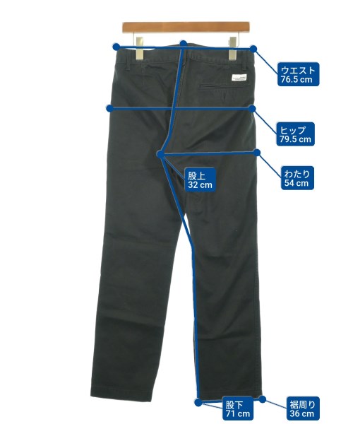 BEDWIN &THE HEARTBREAKERS（ベドウィンアンドザハートブレイカーズ）チノパン 黒 サイズ:-(M位) メンズ/2200653686066