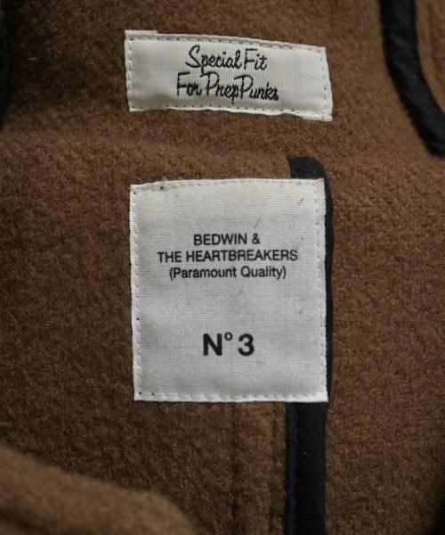 BEDWIN &THE HEARTBREAKERS（ベドウィンアンドザハートブレイカーズ）ダッフルコート 茶 サイズ:-(L位) メンズ/2200653686103