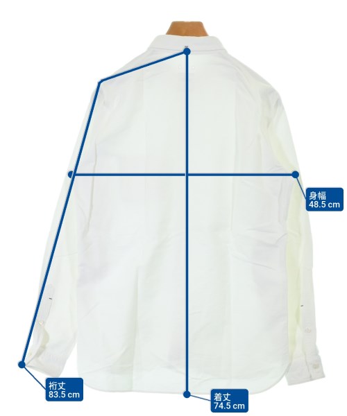 BEDWIN &THE HEARTBREAKERS（ベドウィンアンドザハートブレイカーズ）カジュアルシャツ 白 サイズ:-(L位) メンズ/2200653686134