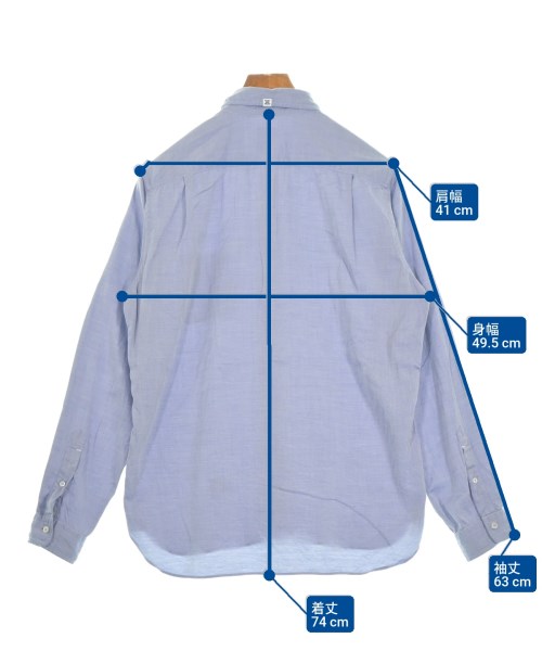 BEDWIN &THE HEARTBREAKERS（ベドウィンアンドザハートブレイカーズ）カジュアルシャツ 青 サイズ:-(L位) メンズ/2200653686165