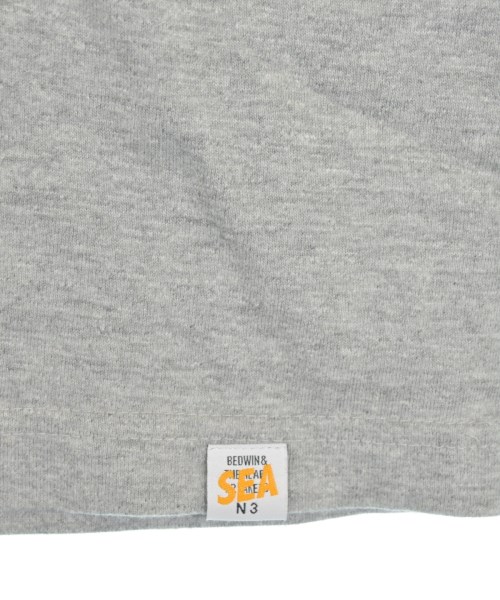 BEDWIN &THE HEARTBREAKERS（ベドウィンアンドザハートブレイカーズ）Tシャツ・カットソー グレー サイズ:3(L位) メンズ/2200653686240