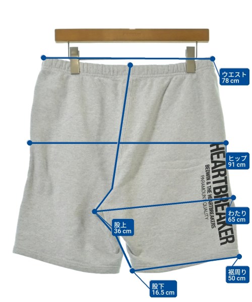 BEDWIN &THE HEARTBREAKERS（ベドウィンアンドザハートブレイカーズ）ショートパンツ グレー サイズ:-(M位) メンズ/2200654534038