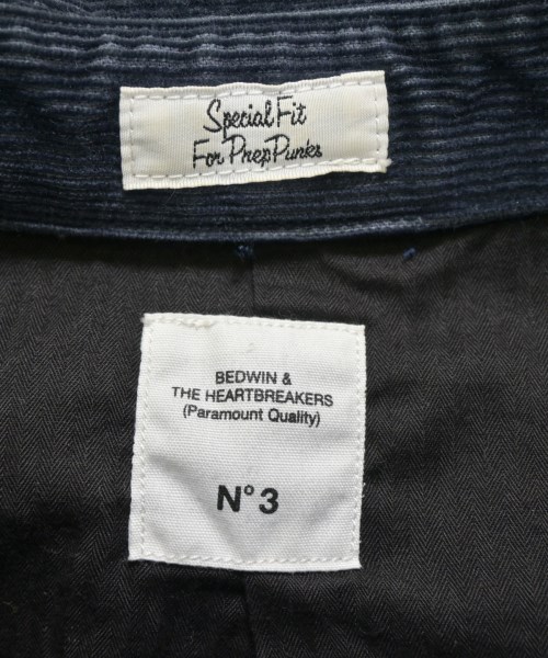 BEDWIN &THE HEARTBREAKERS（ベドウィンアンドザハートブレイカーズ）ステンカラーコート 紺 サイズ:-(M位) メンズ/2200654534076