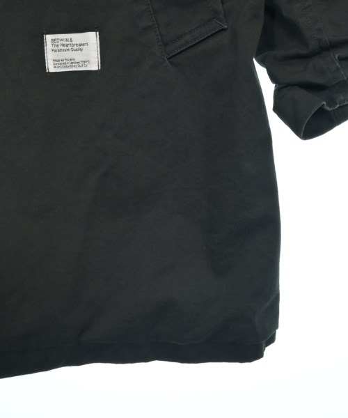 BEDWIN &THE HEARTBREAKERS（ベドウィンアンドザハートブレイカーズ）ステンカラーコート 黒 サイズ:-(M位) メンズ/2200654534083