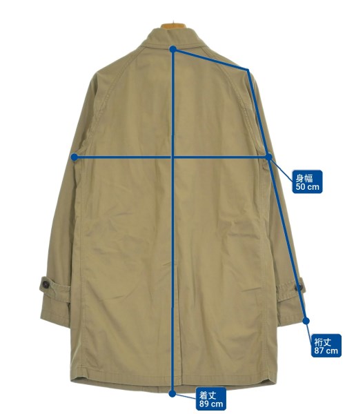 BEDWIN &THE HEARTBREAKERS（ベドウィンアンドザハートブレイカーズ）ステンカラーコート ベージュ サイズ:-(M位) メンズ/2200654534090