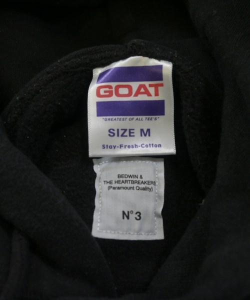 BEDWIN &THE HEARTBREAKERS（ベドウィンアンドザハートブレイカーズ）パーカー 黒 サイズ:M メンズ/2200654534113