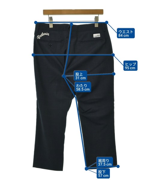 BEDWIN &THE HEARTBREAKERS（ベドウィンアンドザハートブレイカーズ）スラックス 紺 サイズ:-(L位) メンズ/2200653813998