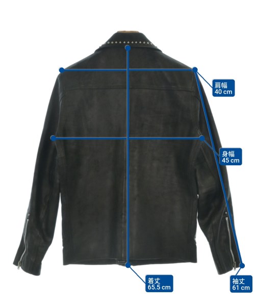 BEDWIN &THE HEARTBREAKERS（ベドウィンアンドザハートブレイカーズ）ライダース 黒 サイズ:2(M位) メンズ/2200657383121