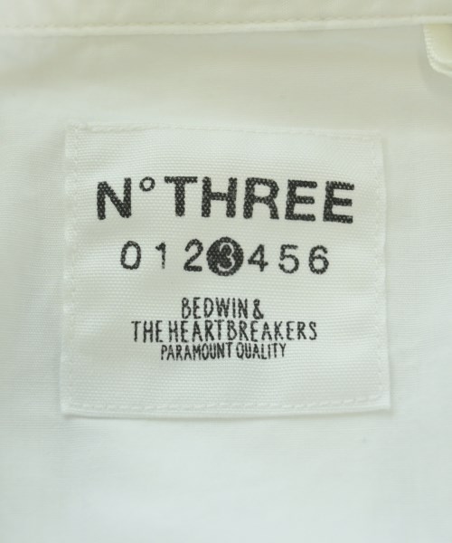 BEDWIN &THE HEARTBREAKERS（ベドウィンアンドザハートブレイカーズ）カジュアルシャツ 白 サイズ:3(L位) メンズ/2200712315050