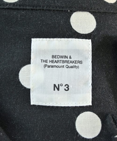 BEDWIN &THE HEARTBREAKERS（ベドウィンアンドザハートブレイカーズ）カジュアルシャツ 黒 サイズ:3(L位) メンズ/2200718863128