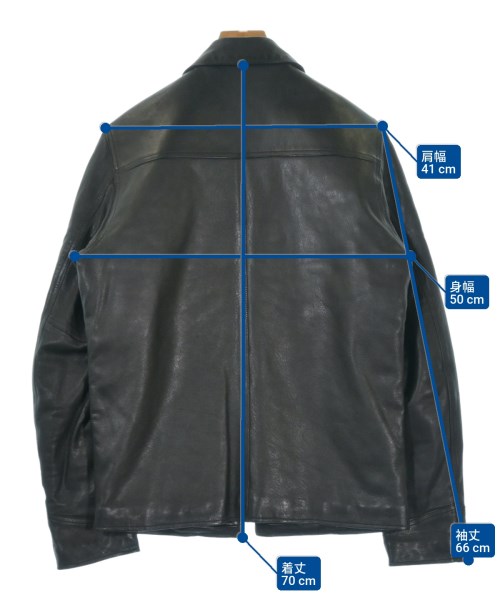 BEDWIN &THE HEARTBREAKERS（ベドウィンアンドザハートブレイカーズ）ライダース 黒 サイズ:3(L位) メンズ/2200645700015