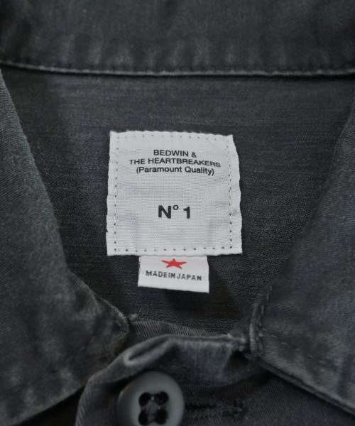BEDWIN &THE HEARTBREAKERS（ベドウィンアンドザハートブレイカーズ）カバーオール グレー サイズ:F メンズ/2200636803039