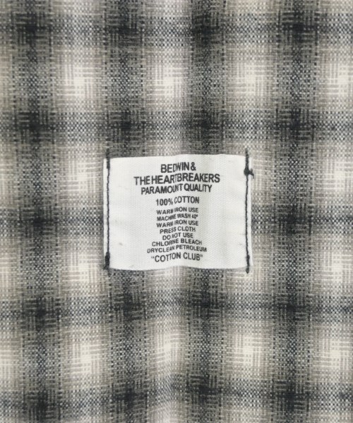 BEDWIN &THE HEARTBREAKERS（ベドウィンアンドザハートブレイカーズ）カジュアルシャツ 黒 サイズ:3(L位) メンズ/2200646102375