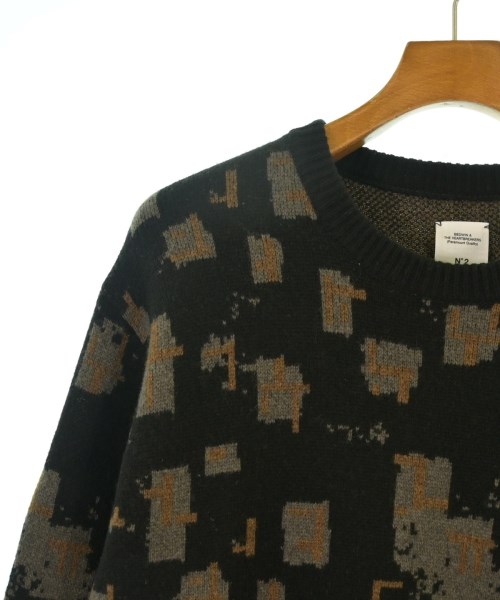 BEDWIN &THE HEARTBREAKERS（ベドウィンアンドザハートブレイカーズ）ニット・セーター 黒 サイズ:2(M位) メンズ/2200646312033