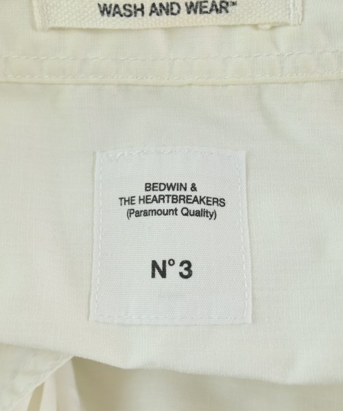 BEDWIN &THE HEARTBREAKERS（ベドウィンアンドザハートブレイカーズ）カジュアルシャツ 白 サイズ:3(L位) メンズ/2200708298053