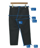 BEDWIN &THE HEARTBREAKERS（ベドウィンアンドザハートブレイカーズ）クロップドパンツ 黒 サイズ:2(M位) メンズ/2200667606029