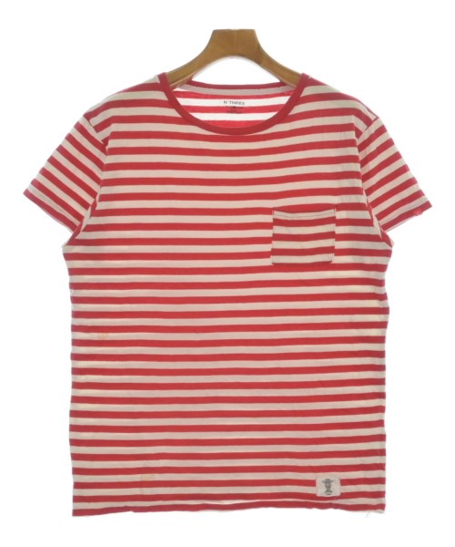 BEDWIN &THE HEARTBREAKERS(ベドウィンアンドザハートブレイカーズ)Tシャツ・カットソー 赤 サイズ:3(L位)/2200670511143