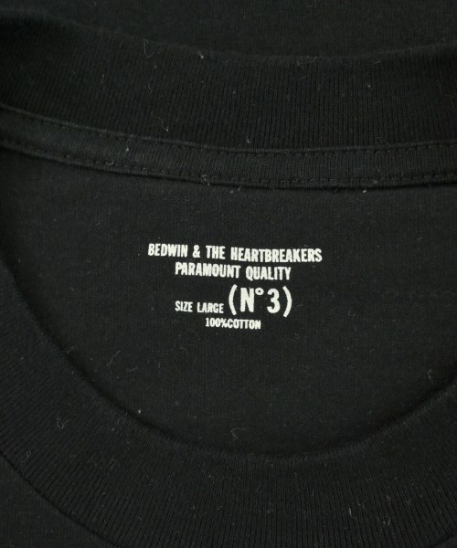BEDWIN &THE HEARTBREAKERS（ベドウィンアンドザハートブレイカーズ）Tシャツ・カットソー 黒 サイズ:L メンズ/2200718892067