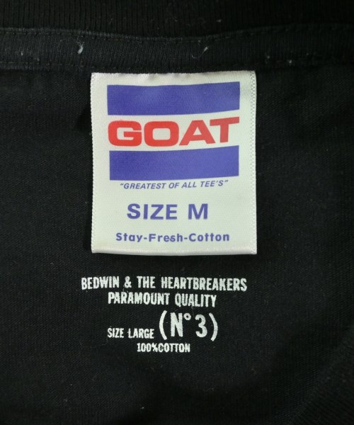 BEDWIN &THE HEARTBREAKERS（ベドウィンアンドザハートブレイカーズ）Tシャツ・カットソー 黒 サイズ:M メンズ/2200718892234