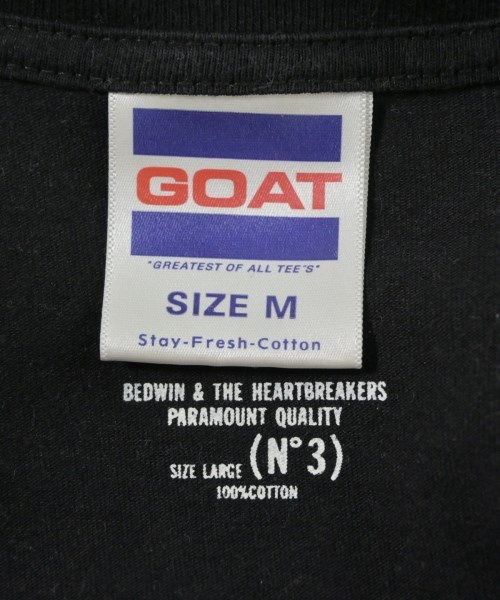 BEDWIN &THE HEARTBREAKERS（ベドウィンアンドザハートブレイカーズ）Tシャツ・カットソー 黒 サイズ:M メンズ/2200725087074