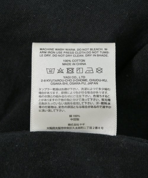 BEDWIN &THE HEARTBREAKERS（ベドウィンアンドザハートブレイカーズ）Tシャツ・カットソー 黒 サイズ:M メンズ/2200725087074