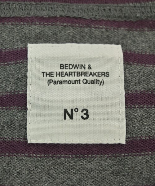 BEDWIN &THE HEARTBREAKERS（ベドウィンアンドザハートブレイカーズ）Tシャツ・カットソー グレー サイズ:3(L位) メンズ/2200687055135
