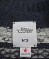 BEDWIN &THE HEARTBREAKERS（ベドウィンアンドザハートブレイカーズ）カーディガン 紺 サイズ:3(L位) メンズ/2200691302089